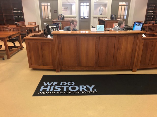 We Do History floor mat