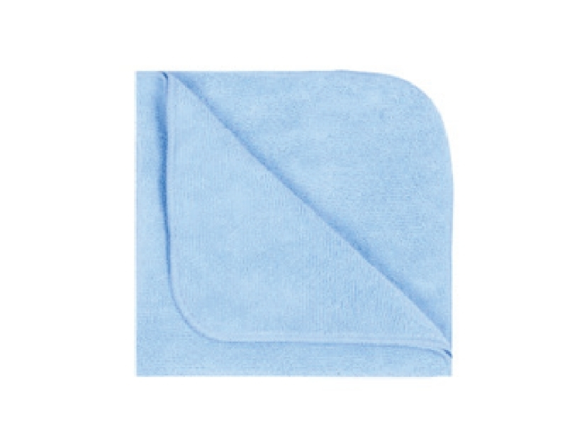 Microfiber cloth blue