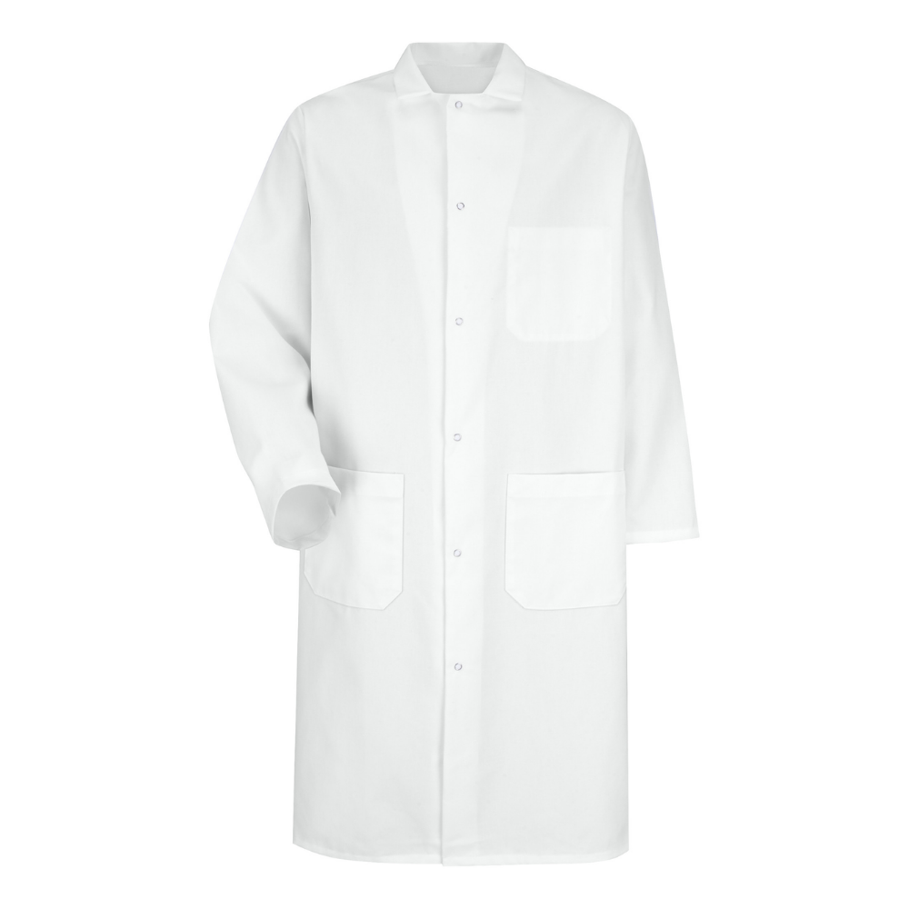 Snap-Front Lab Coat