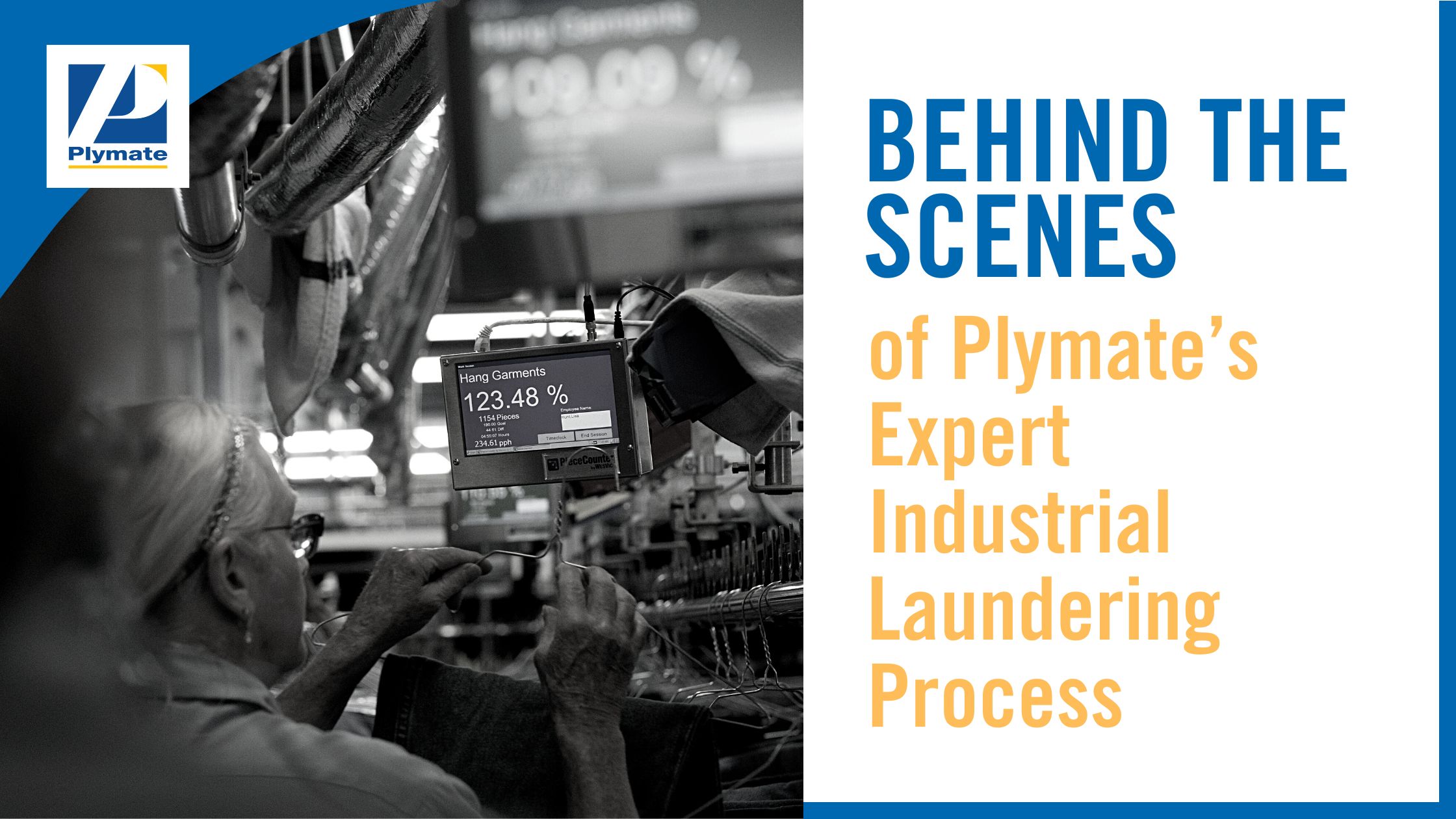 Take a Behind The Scenes Tour of Plymate’s Expert Industrial Laundering Process