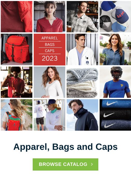 Plymate Apparel, Bags, and Caps Catalog Image 2023
