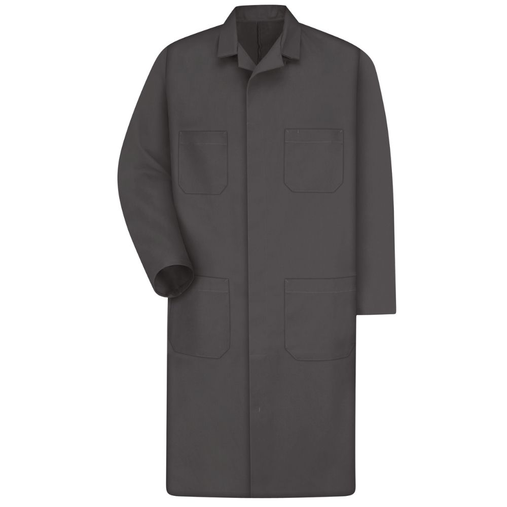 Dark Grey Shop Coat