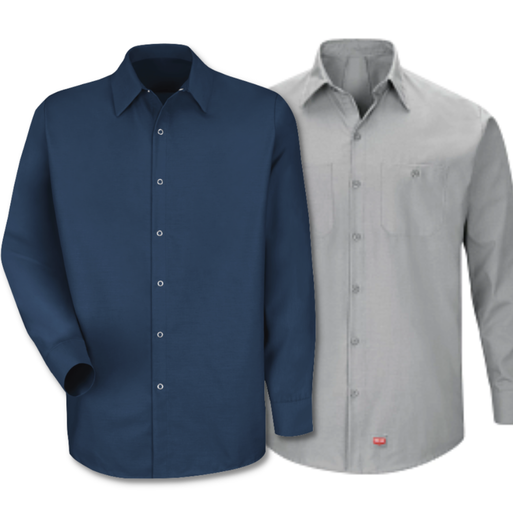 Soil Resistant or Stain-Free Workshirts